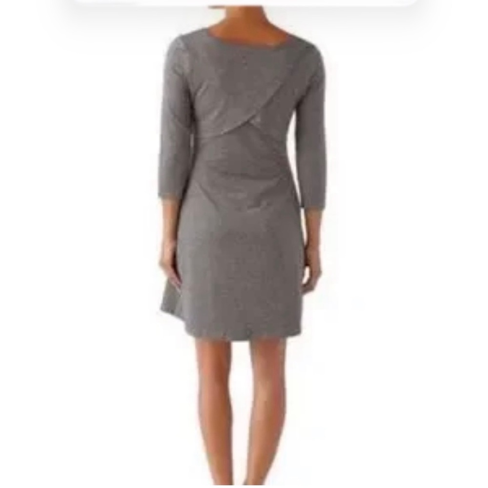Patagonia Women's Gray 3/4 sleeved seabrook Dress size XS